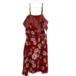 Art Class faux wrap dress girls large 10/12 NWT